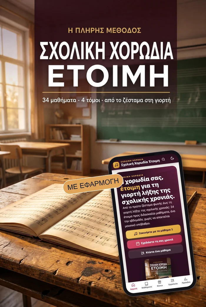 Σχολική Χορωδία Έτοιμη cover