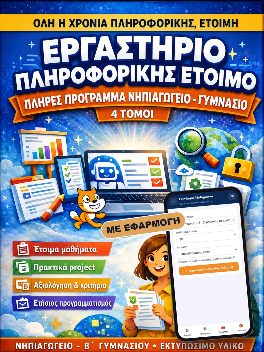 Εργαστήριο Πληροφορικής Έτοιμο cover