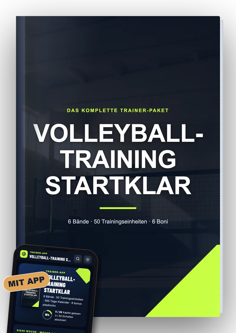 Volleyball-Training Startklar cover