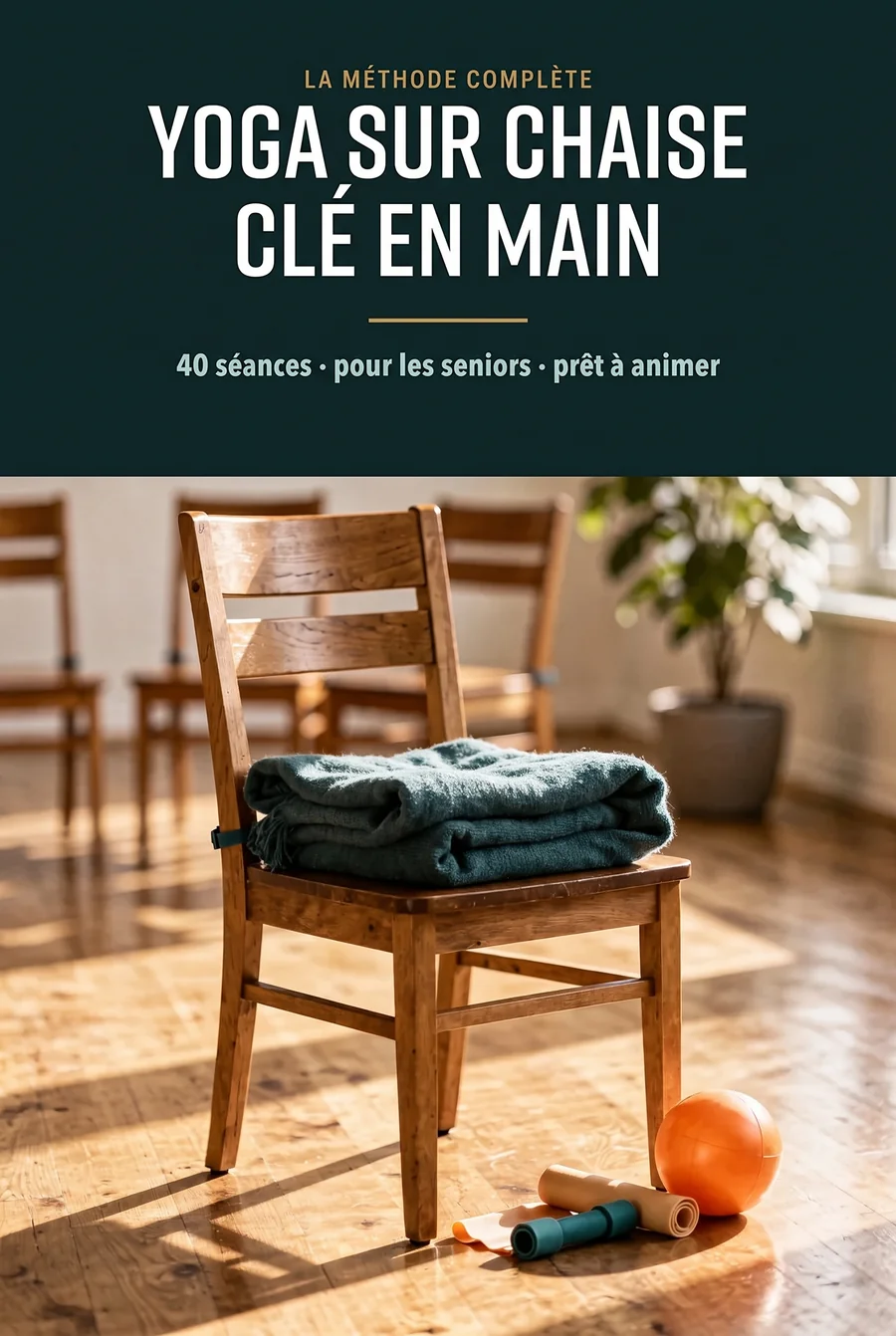 Yoga sur Chaise Clé en Main cover