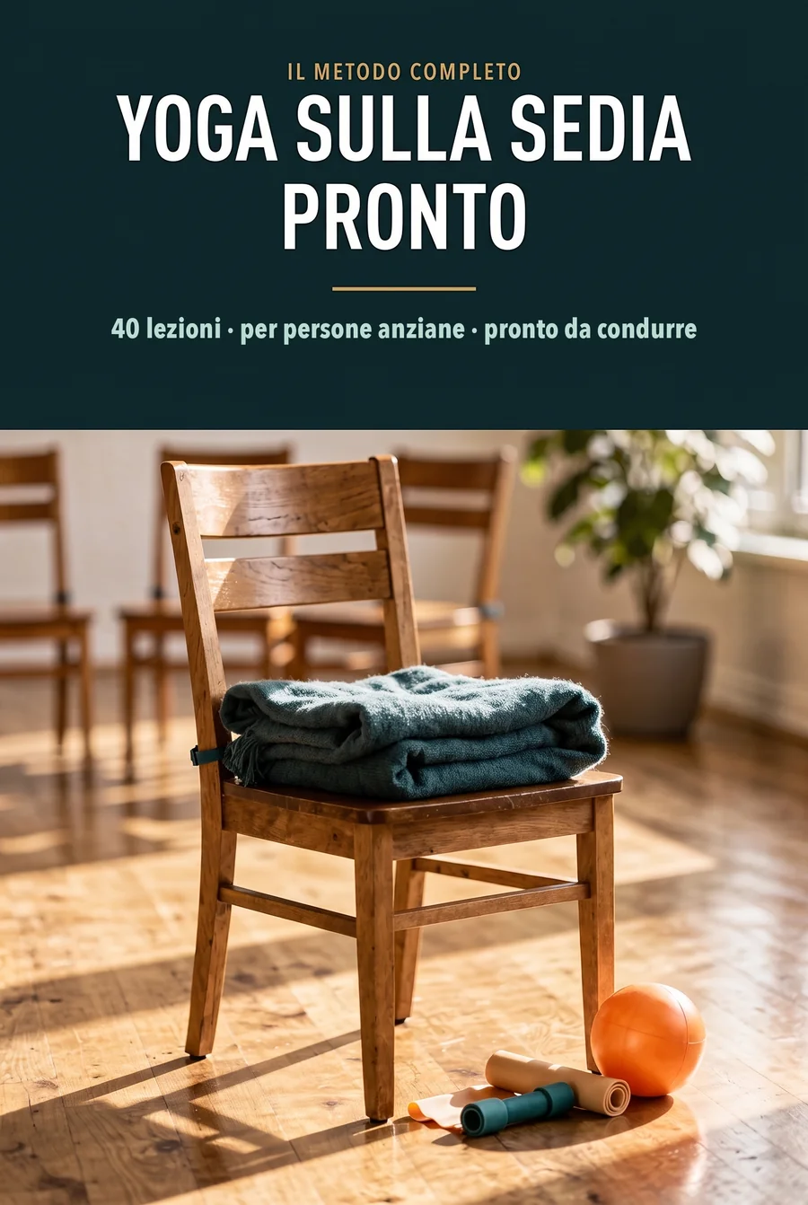 Yoga sulla Sedia Pronto cover