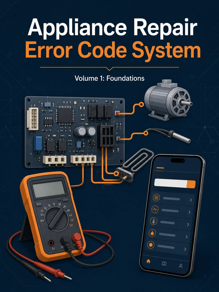Appliance Repair Error Code System cover